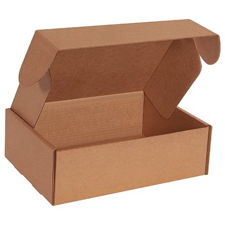 Bsc Preferred 12 1/8 x 9-1/4 x 4'' Kraft Deluxe Literature Mailer, 50PK BUY00014541